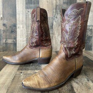Lucchese N8018 Brown 1883 Western Cowboy Boots Mens 13 D